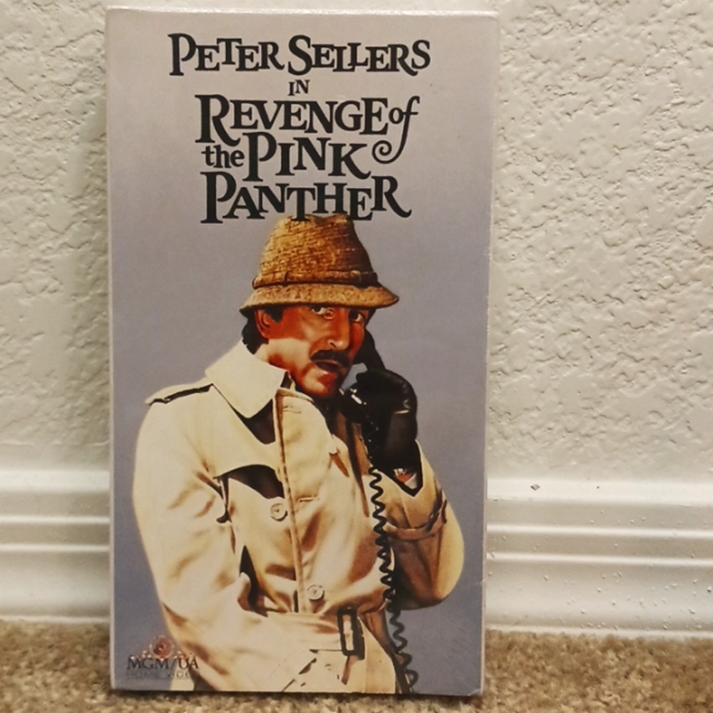 REVENGE of the PINK PANTHER VHS